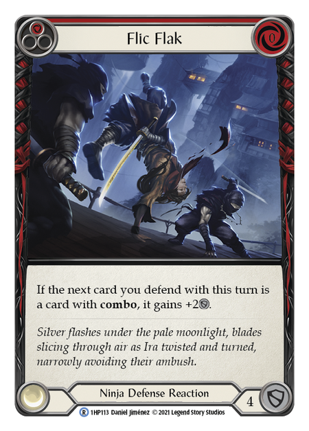 Flic Flak - Red Card Front