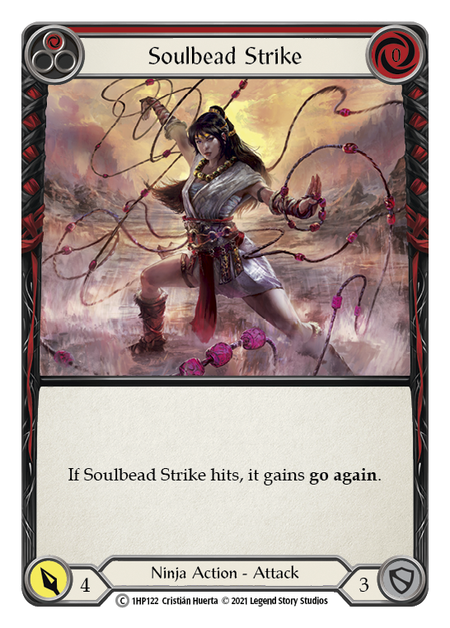 Soulbead Strike - Red Card Front