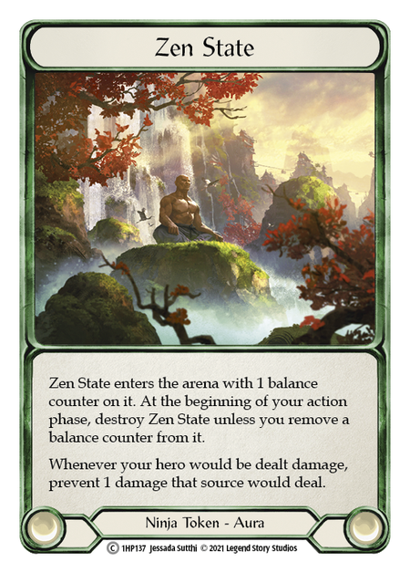 Zen State Card Front