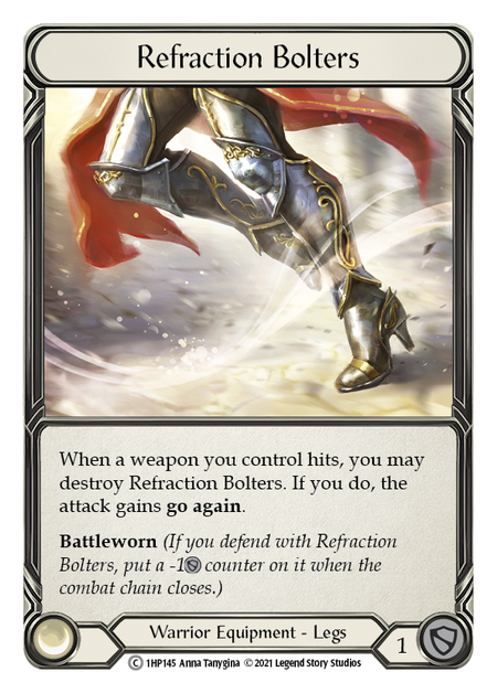Refraction Bolters Card Front