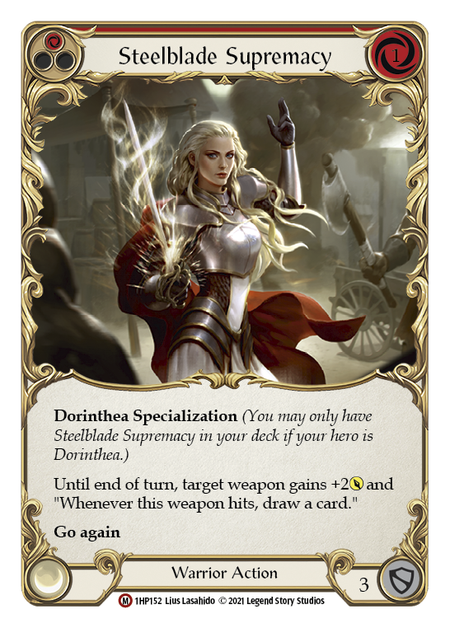 Steelblade Supremacy Card Front
