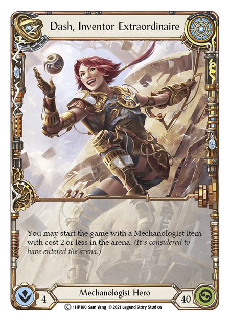 Dash, Inventor Extraordinaire Card Front