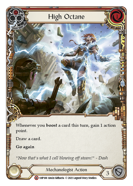 High Octane Card Front