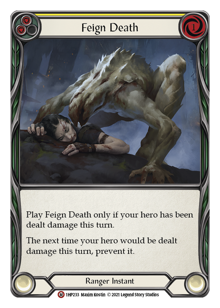 Feign Death Card Front