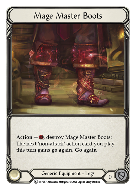 Mage Master Boots Frente