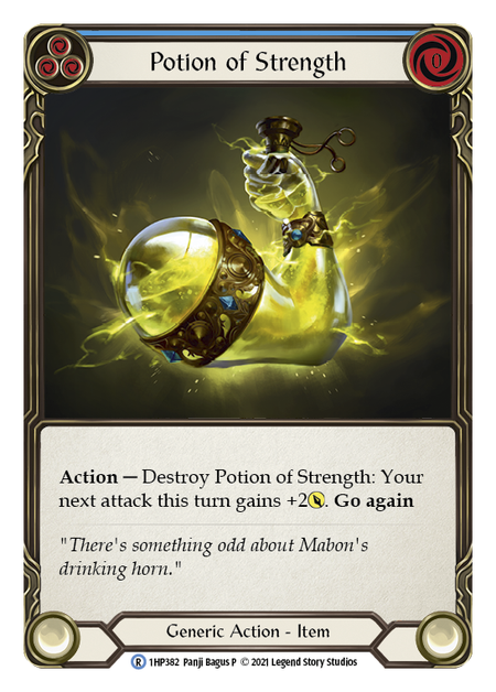 Potion of Strength Card Front