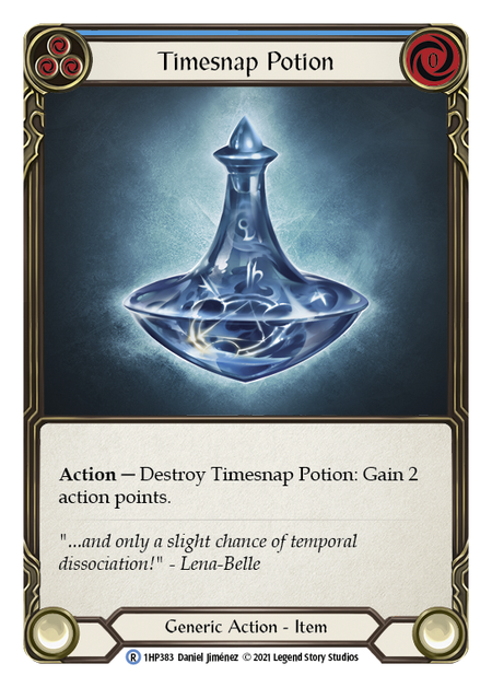 Timesnap Potion Card Front