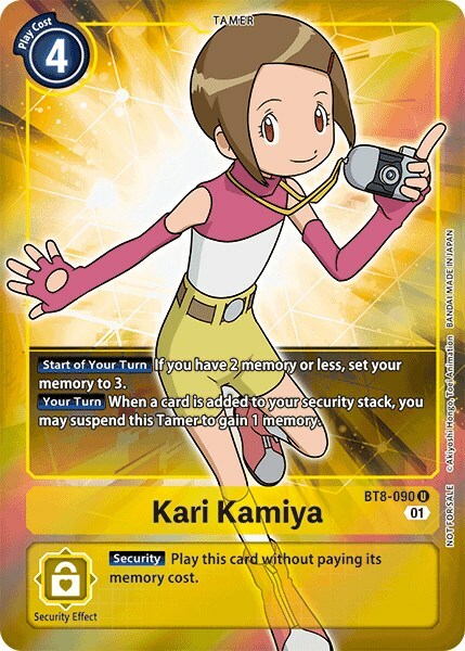 Kari Kamiya Card Front