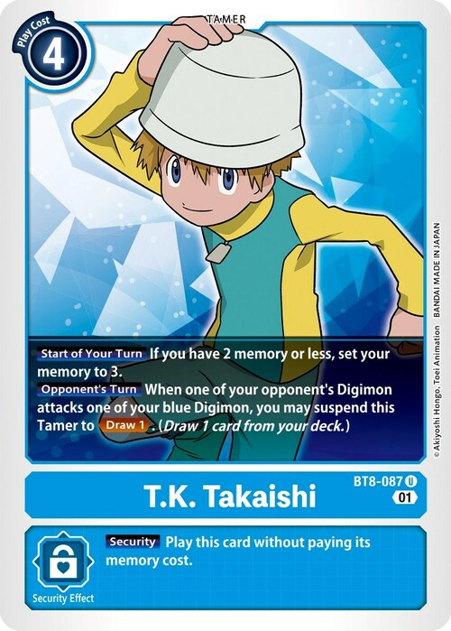 T.K. Takaishi Card Front