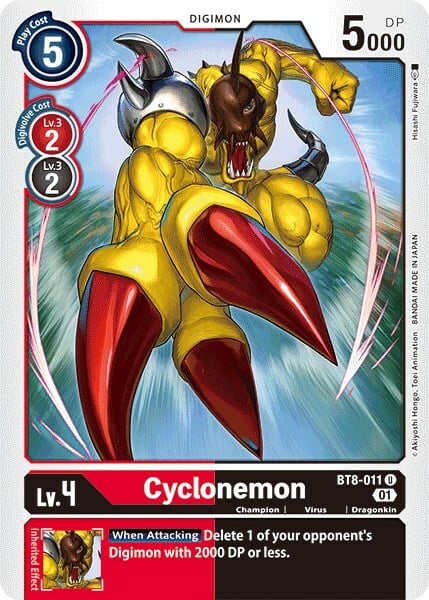Cyclonemon Card Front
