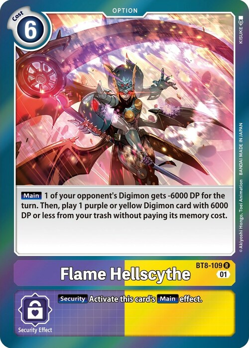 Flame Hellscythe Card Front