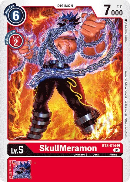 SkullMeramon Card Front