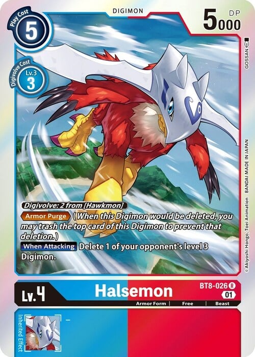 Halsemon Card Front