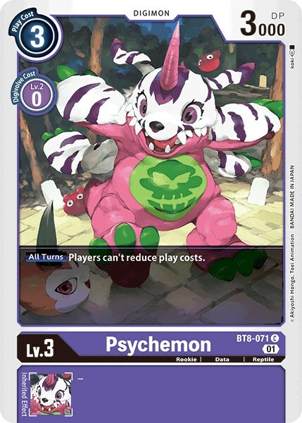 Psychemon Card Front