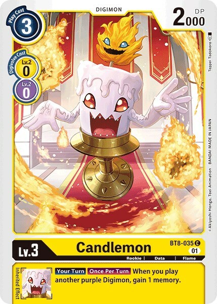 Candlemon Card Front