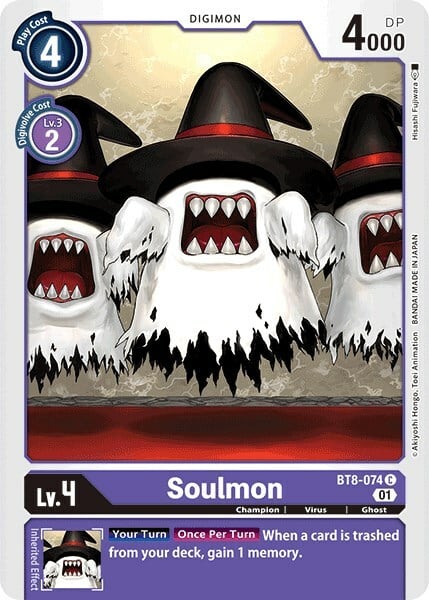 Soulmon Card Front