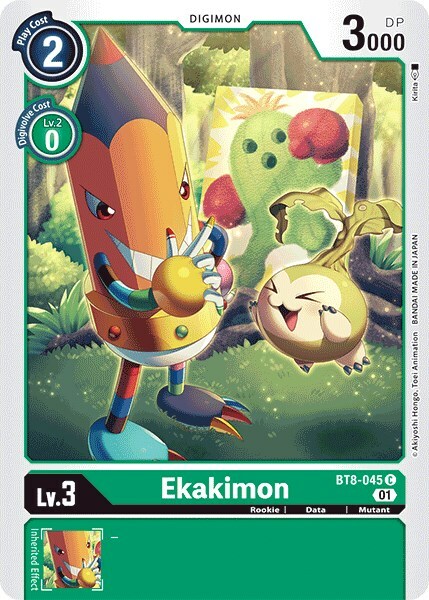 Ekakimon Card Front