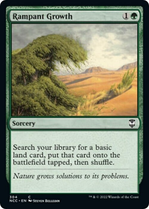 Rampant Growth Card Front