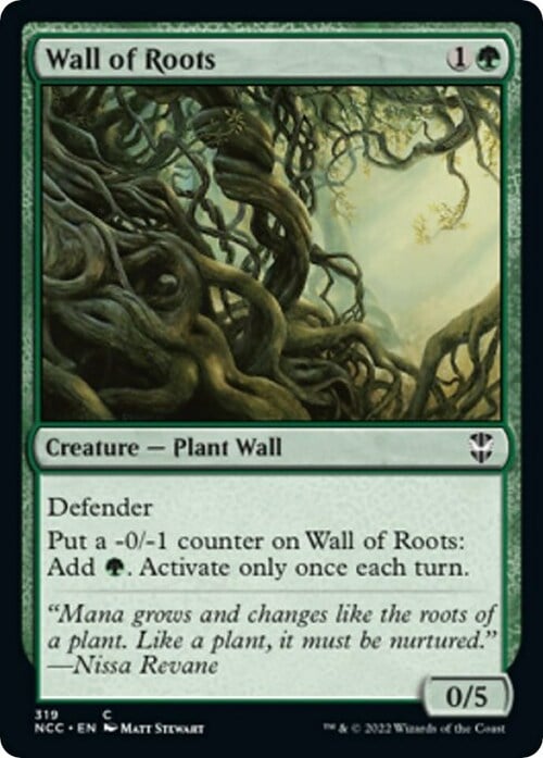 Wall of Roots Card Front