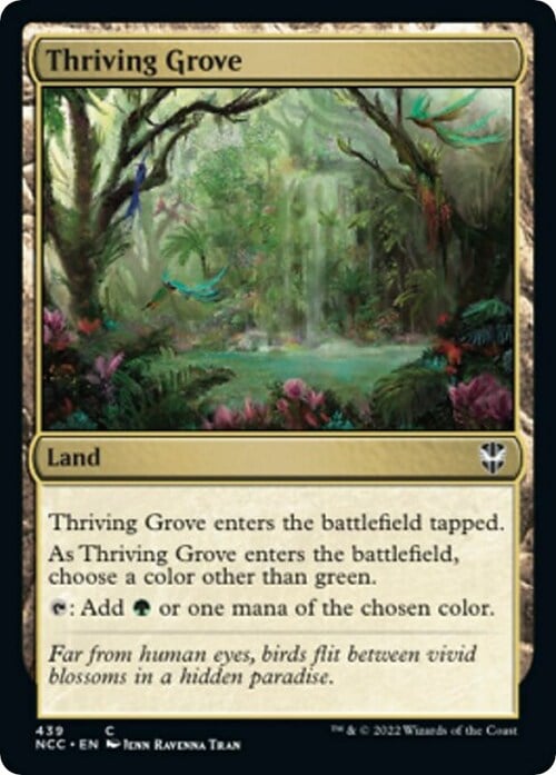 Thriving Grove Card Front