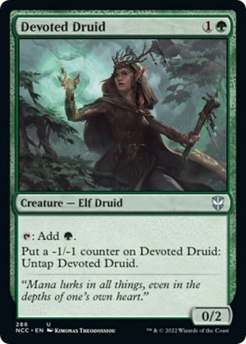 Devoted Druid Card Front