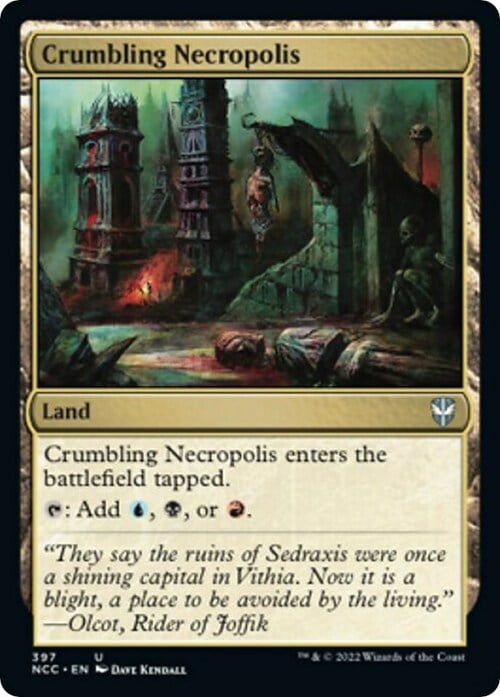 Crumbling Necropolis Card Front