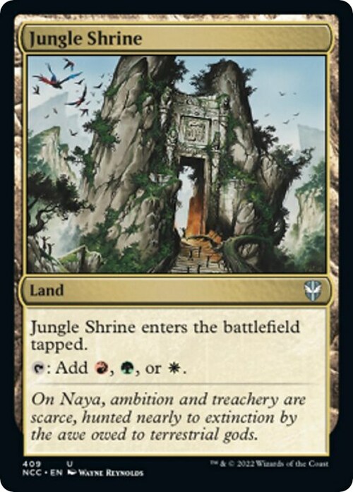 Jungle Shrine Card Front