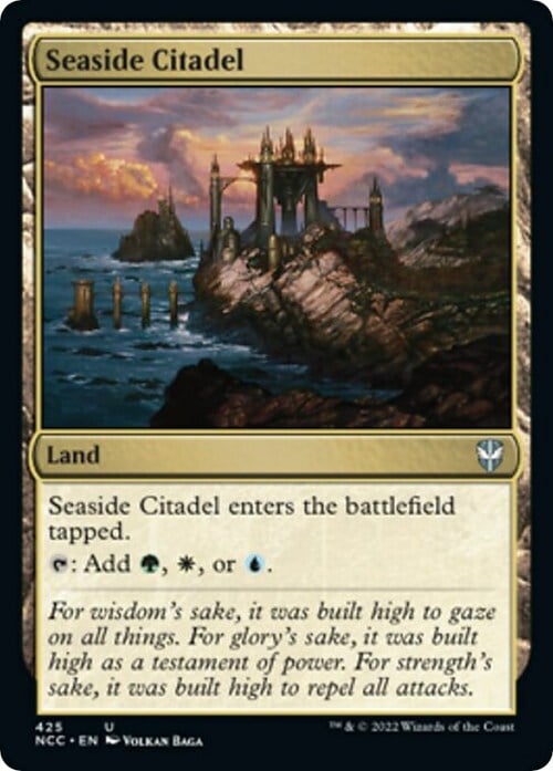 Seaside Citadel Card Front