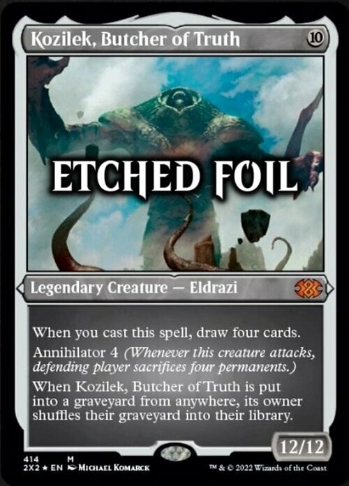 Kozilek, Butcher of Truth Card Front