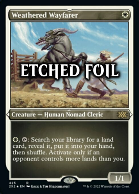 Weathered Wayfarer Card Front