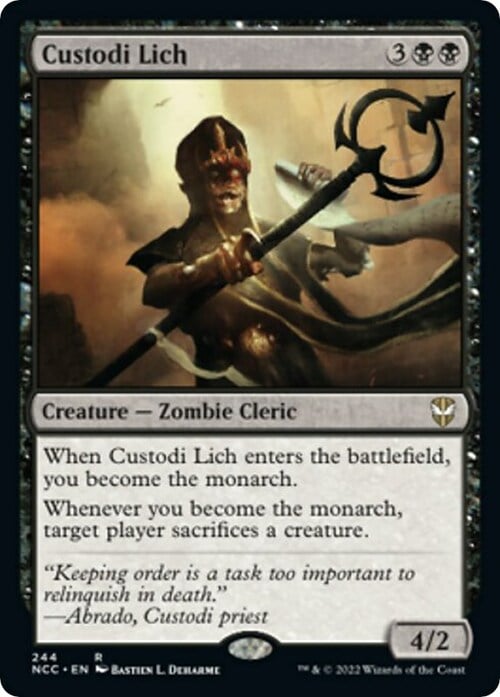 Custodi Lich Card Front