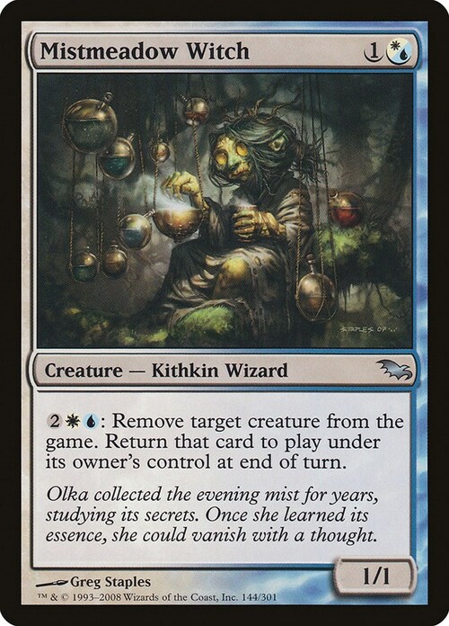 Mistmeadow Witch Card Front
