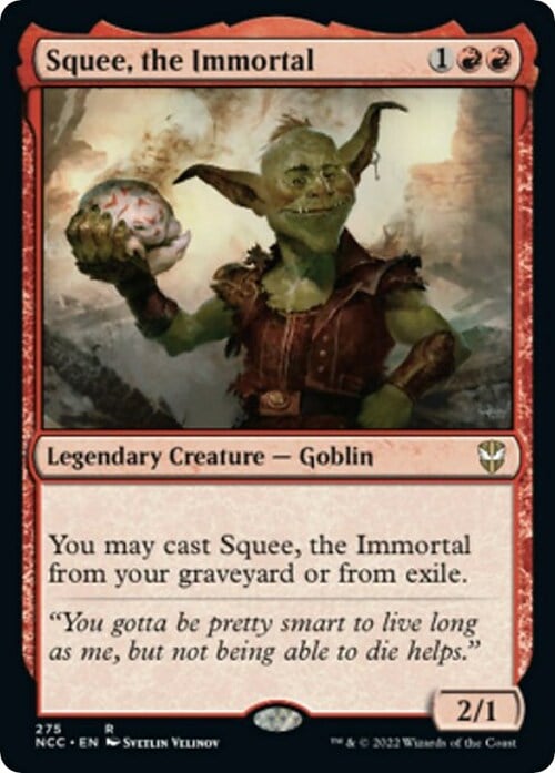 Squee, the Immortal Card Front