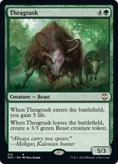 Thragtusk Card Front