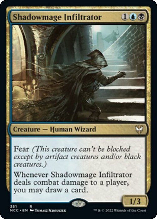 Shadowmage Infiltrator Card Front