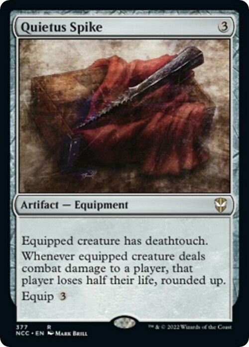 Quietus Spike Card Front