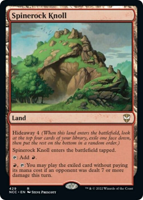 Spinerock Knoll Card Front