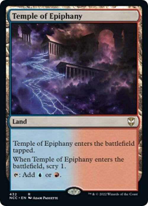 Temple of Epiphany Card Front