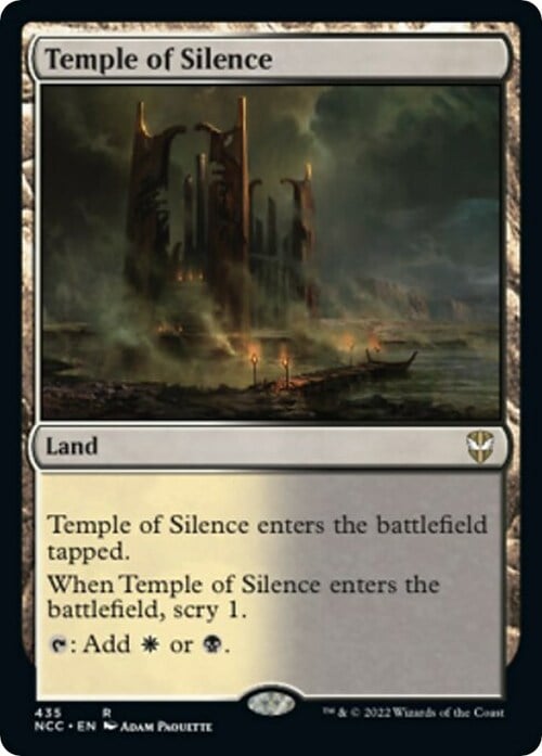 Templo del silencio Frente