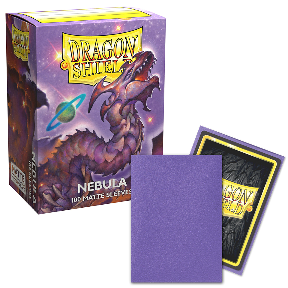 100 Dragon Shield Sleeves - Matte Nebula