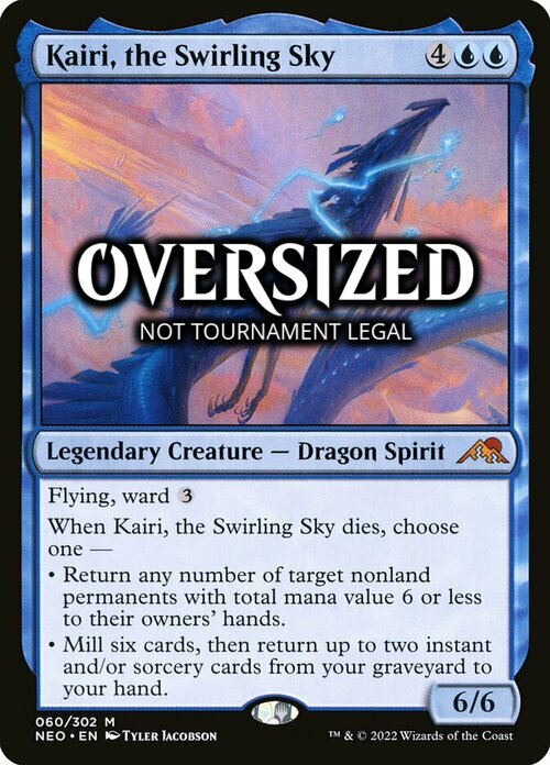 Kairi, the Swirling Sky Card Front