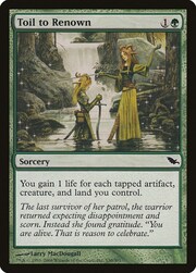 Toil to Renown 130