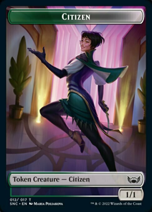 Citizen // Treasure Card Front