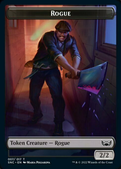 Rogue // Treasure Card Front