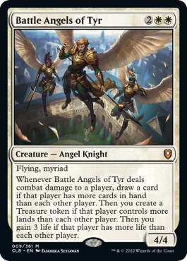 Battle Angels of Tyr Card Front