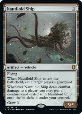 Nautiloid Ship Card Front