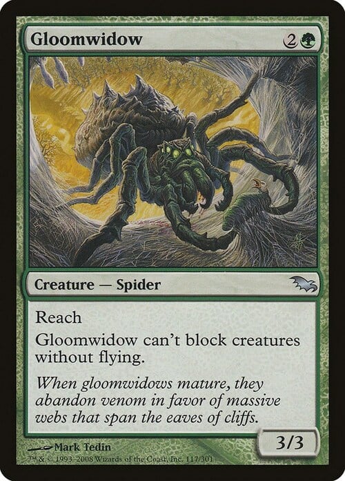 Gloomwidow Card Front