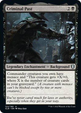 Criminal Past Card Front