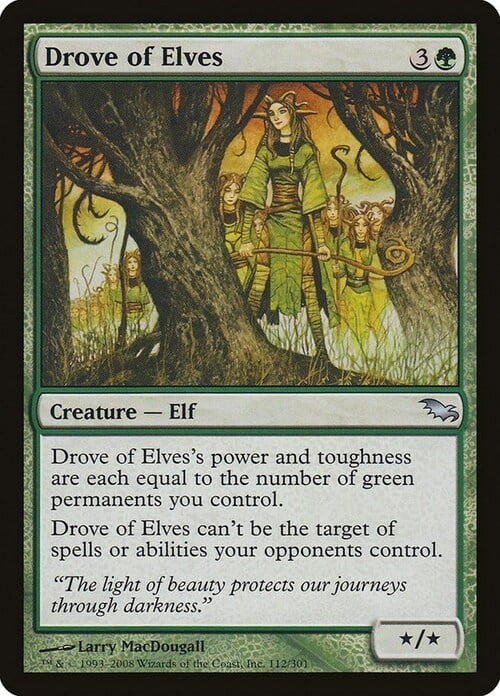 Drove of Elves Card Front