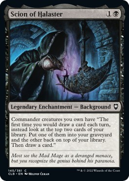 Erede di Halaster Card Front